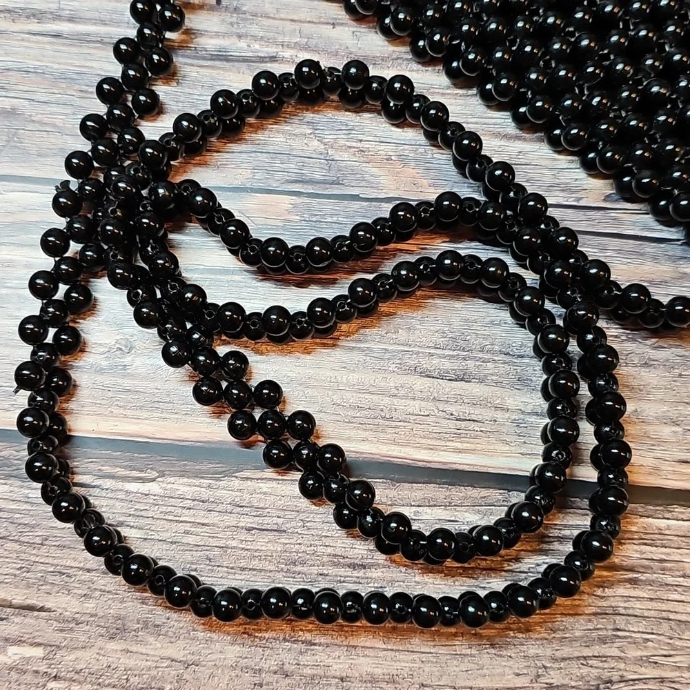 BLACK BEADED CROSSBODY BAG - Picture 5 of 10